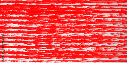 Vibrant red glitch background with digital noise, abstract distorted television static texture, modern electronic signal interference pattern