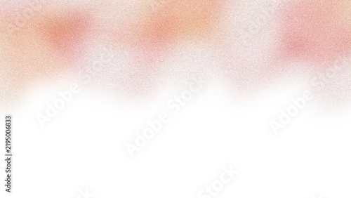 Hand made orange gradient background with grainy texture background
