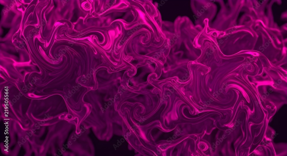 Fototapeta premium Abstract Vibrant Purple Swirling Texture for Creative Backgrounds and Design Projects