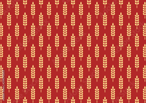 Wheat pattern wallpaper. oat symbol. free space for text. rice sign. Rice pattern wallpaper.