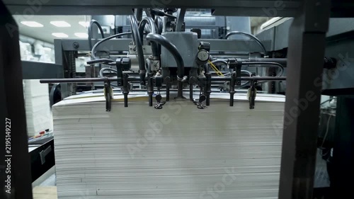 Paper Feeder Unit on Offset Printing Machine