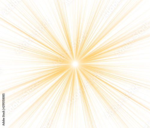 Obraz na płótnie A bright central burst radiates sharp elongated streaks outward