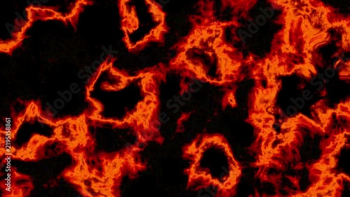 Glowing magma fire burn transition overlay effect, fiery orange lava melting edge reveal animation, abstract cinematic flaming motion visual asset, on green screen and black background. 4k video