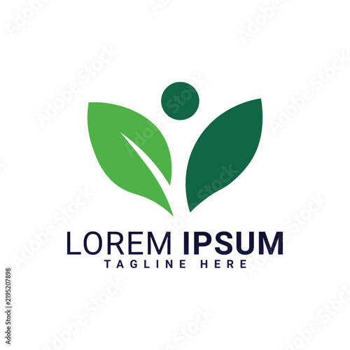 logo, leaf, nature, eco, green, icon, tree, vector,