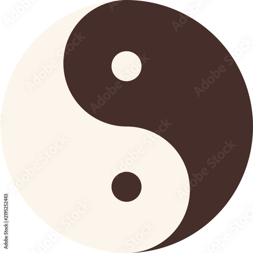 Traditional Yin Yang Symbol Representing Balance and Harmony in Zen Philosophy