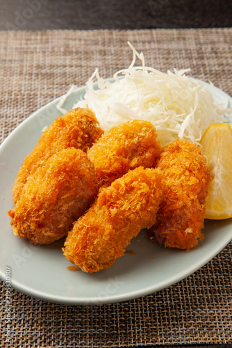 Obraz w ramie 牡蠣フライ
