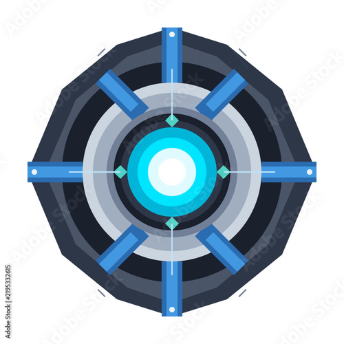 Compact Fusion Reactor Module Clean Energy Icon