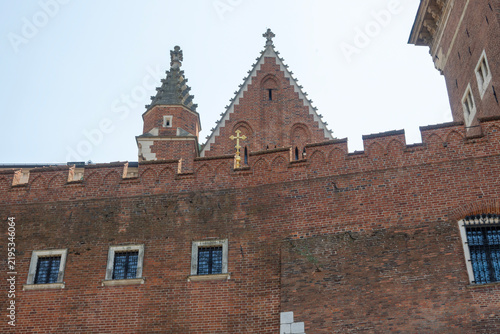Foto Panorama of city Krakow, Poland