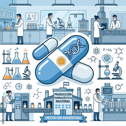 Argentine Pharmaceutical Production And Research Laboratory Science