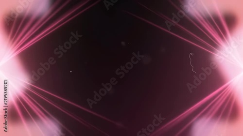 Pink light leak and abstract lens flare background