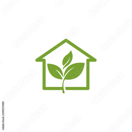 Eco House Real Estate and Sustainable Living Logo