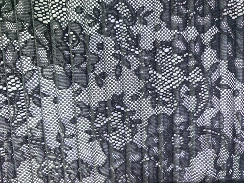 black and white fabric texture