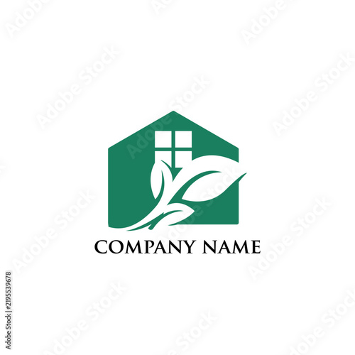 Eco House Real Estate and Sustainable Living Logo