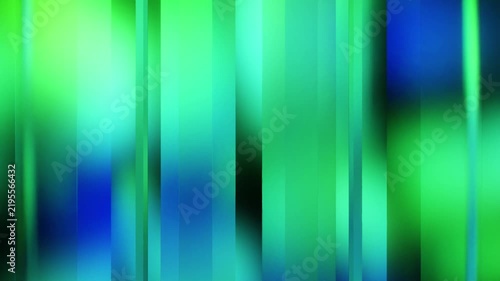 glass translucent light glow video of dark blue and light green on dark backdrop, 4k seamless looping