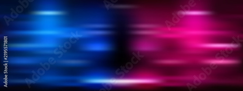 Blue Pink Motion Light. Abstract Light Trails, Neon Glow Streaks, Dynamic Energy Background, Colorful Blur
