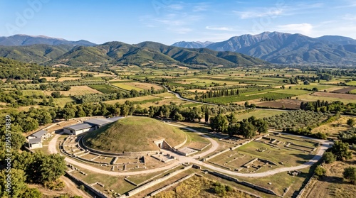 Greece Vergina Aigai Archaeological Landscape