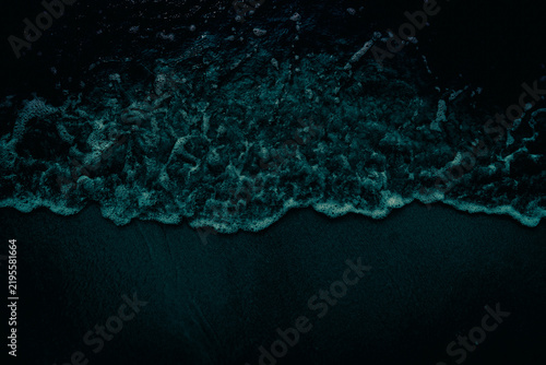 dark turquoise beach