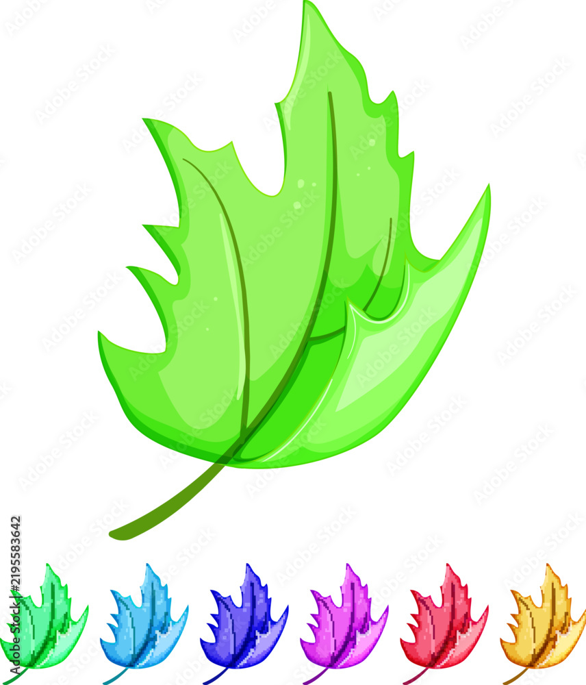 Obraz premium fall maple leaf cartoon. red canadian, autumn flag, symbol yellow fall maple leaf sign colorful illustration