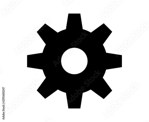 gear icon / setting icon – 歯車・設定・シンプルアイコン