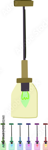 Foto led pedant lights cartoon
