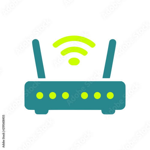 Obraz na płótnie wireless internet router network hardware device