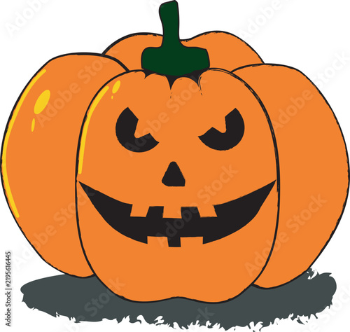 halloween pumpkin vector
