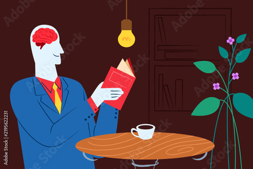Reading Book As Wellness Activity