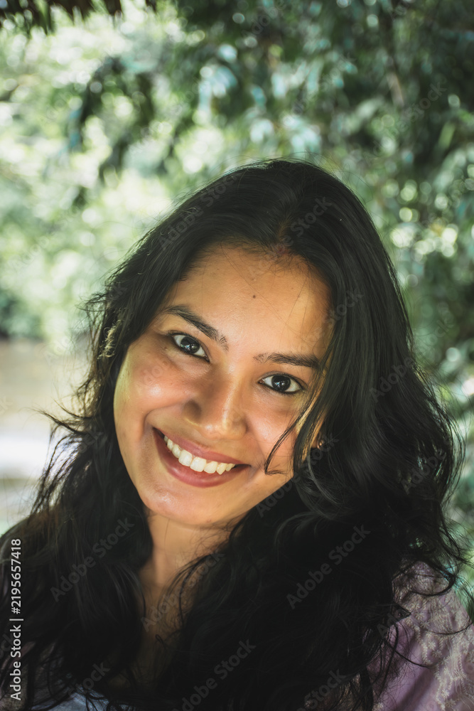 Fototapeta premium Portrait of an Indian woman