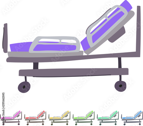 Фотография mattress hospital bed cartoon