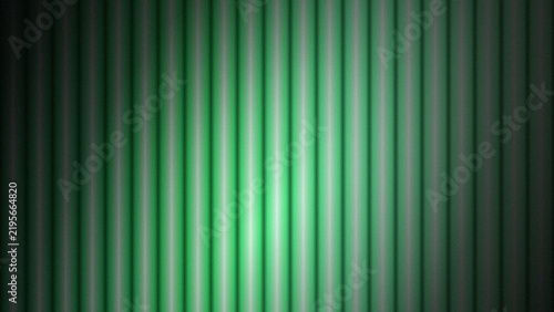 Abstract green vertical column background pattern for modern interiors.