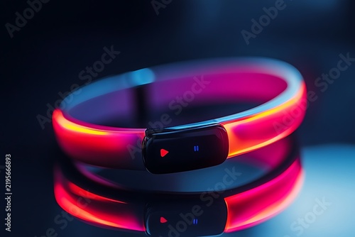 Illuminated Smart Bracelet - A Fusion of Technology and Style.