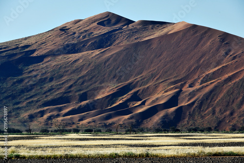 Dunes of Namib Desert. Sossusvlei, Namibia.