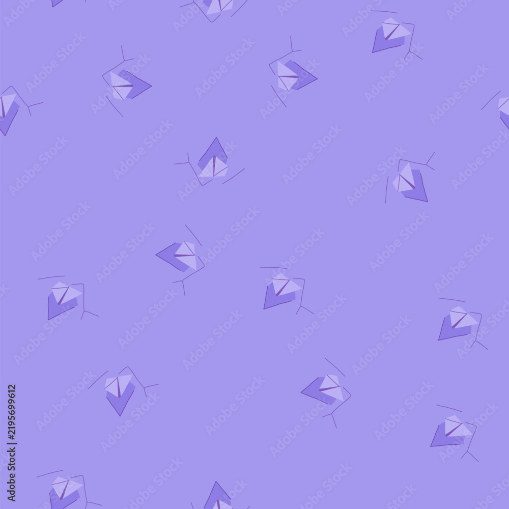 Fototapeta premium pattern fish origami animals cartoon. horse bird, fox turtle, dragon dinosaur fish origami animals sign. seamless vector illustration