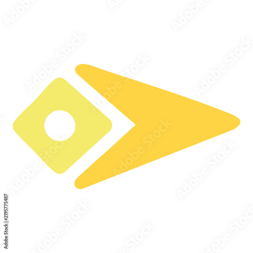 Geometric Arrow Graphic