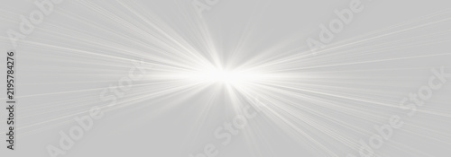 Obraz na płótnie A radiant burst of white light extends outward from the center with sharp linear beams