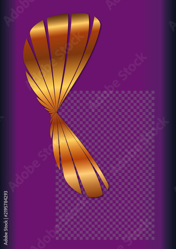 Fototapeta Layout Goldschmetterling