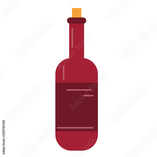 red wine bottle
