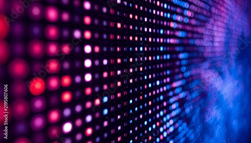 LED screen texture abstract background close up	

