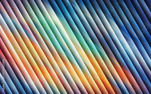 Abstract colorful gradient slobe light bars background
