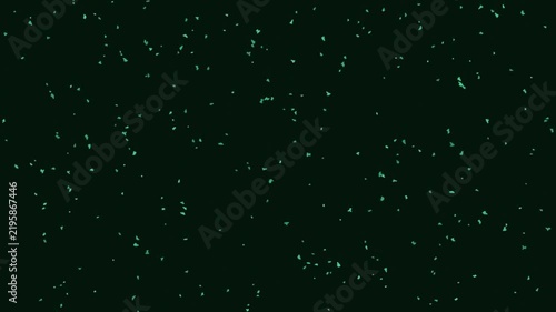 Dynamic Abstract 3D Geometric Motion Background