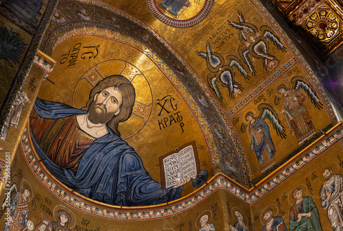 Obraz na płótnie Monreale Cathedral - Easter Apse