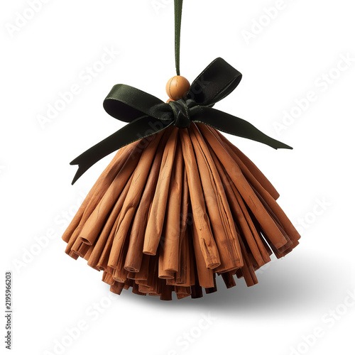 Handmade Cinnamon Stick Christmas Ornament