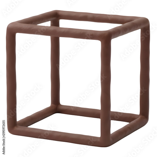 Cute Clay Cube