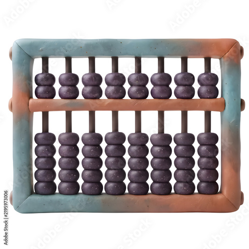 Cute Clay Abacus