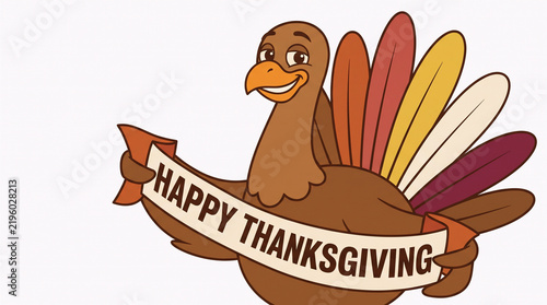 Happy Thanksgiving Day by Turkey 