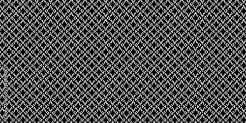 Seamless diamonds lattice pattern. Geometric texture. Vector art.