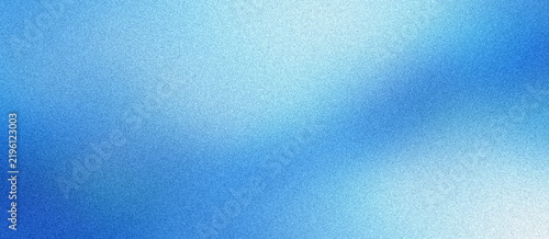 Abstract blue gradient background with a soft grainy texture and copy space