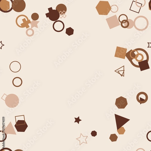 pattern geometric square Abstract geometric shapes pattern in earthy tones a modern and versatile background design