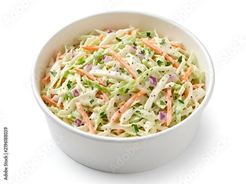 Colorful vegetable salad in a bowl