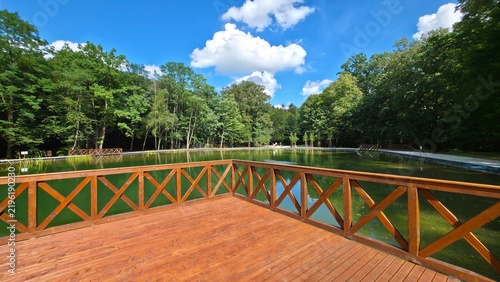 
nowy staw rekreacyjny okolice podkowy leśnej głownej
New recreational pond near Podkowa Leśna Główna.